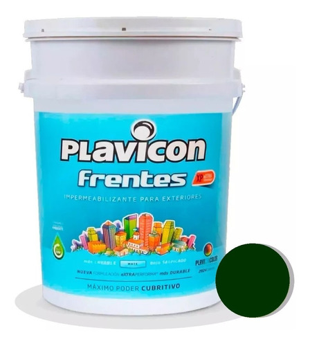 Frentes Xp Impermeabilizante 12 Kgs. Plavicon - Iacono