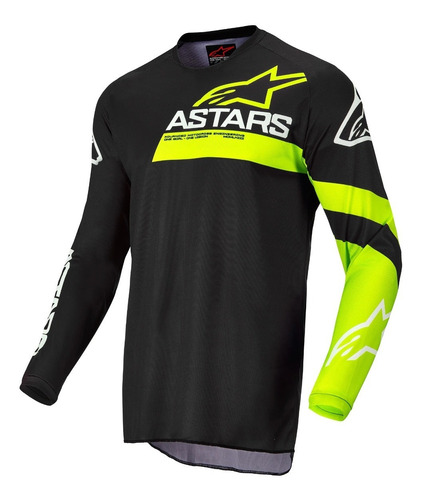 Jersey Motocross Enduro Alpinestars Fluid Chaser  Hivis