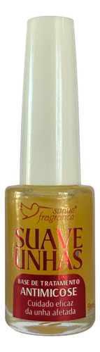 Base De Tratamento Antimicose Suave Unhas Suave Fragrance Cor Amarelo