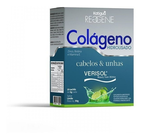 Colágeno Hidrolisado Verisol Cabelos E Unhas Katiguá