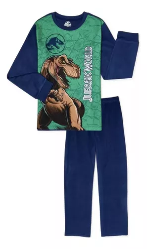 Pijama Infantil Jurassic Parque Original Importado Flanela