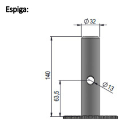 Rodízio Rodinha Andaime Trava 225 Kg Reforcado Kit 2 Rodas
