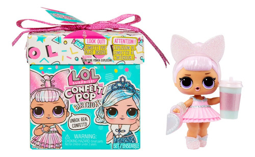 Lol - Muñeca Surprise Confetti Pop Birthday - 589969