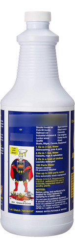 Limpiador Green Miracle De Gran Tamaño (32 Oz). Potente Limp