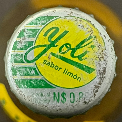 1 Botella Refresco Yoli (500 Ml.) Monterrey Años 90s (2) (Usado)