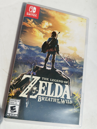 Zelda Breath Of The Wild Nintendo Switch Original 