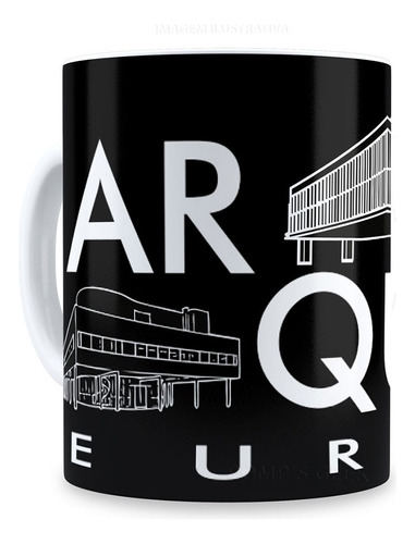 Caneca Personalizada 325 Ml Profissão Arquitetura Original