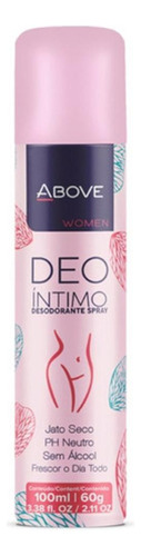 Desodorante Íntimo Feminino Spray Above Sem Alcool 100ml