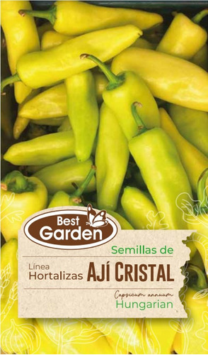 Semilla Ají Cristal 3 Grs. Best Garden
