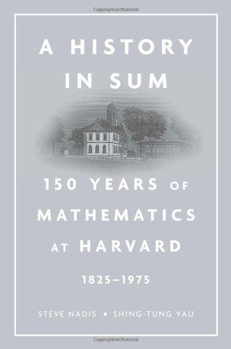 Una Historia En Suma 150 Años De Matematicas En Harvard 182
