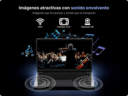 Notebook Daewoo 15.6'' Intel Core I3 256gb 8gb Win11 Full Hd