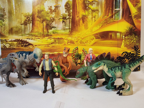 Jurassic World Lote Legacy Collection Velociraptor Ellie (Usado)