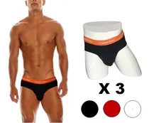 Comprar  Interiores Slips  Brief Boxers Para Caballero 3 Unidades 