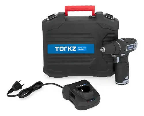 Furadeira Parafusadeira Torkz Profissional Trb0013 1 Bateria