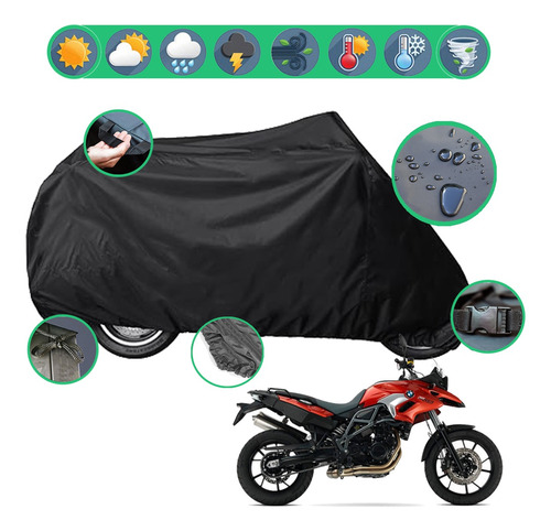 Funda Cubre Moto Bmw Gs 700/750 Impermeable Lluvia Sol Polvo