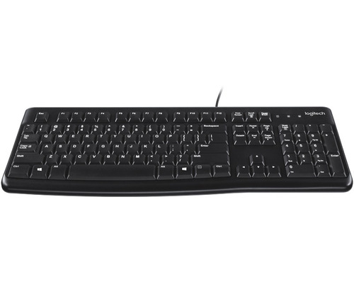 Teclado Usb Logitech K120 Pc Notebook Win Linux Mac Garantia