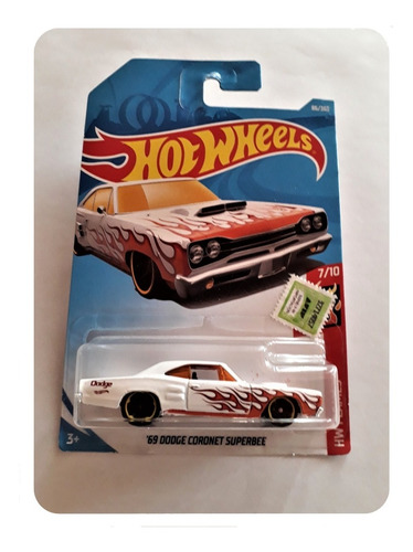 Hot Wheels 69 Dodge Coronet Superbee Hw Roadster Ret. Env.  