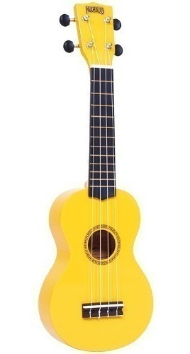 Ukelele Soprano Mahalo R1 Rainbow Series Amarillo Con Funda