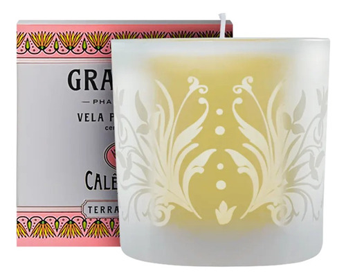 Vela Perfumada Granado Calêndula 180g Cor Branco Liso