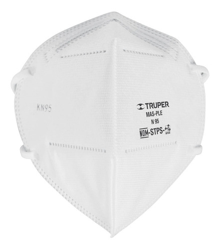 Respirador Plegable N95, Para Polvos Y Partículas, Truper