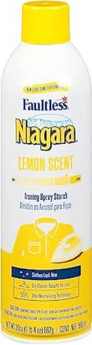 Niagara De Almidón En Aerosol Faultless Limón 585ml 1 Pz.