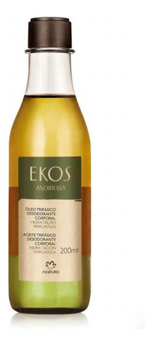  Óleo Trifásico Desodorante Corporal Ekos Andiroba 200ml Tipo de embalagem Pote