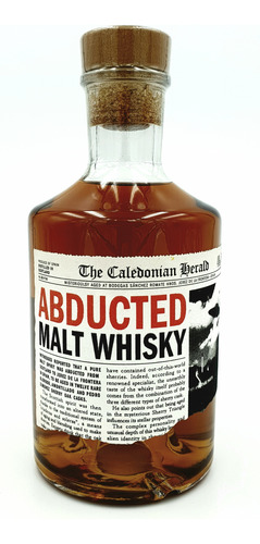 Whisky Abducted Pure Malt 700ml Botella Puro Escabio