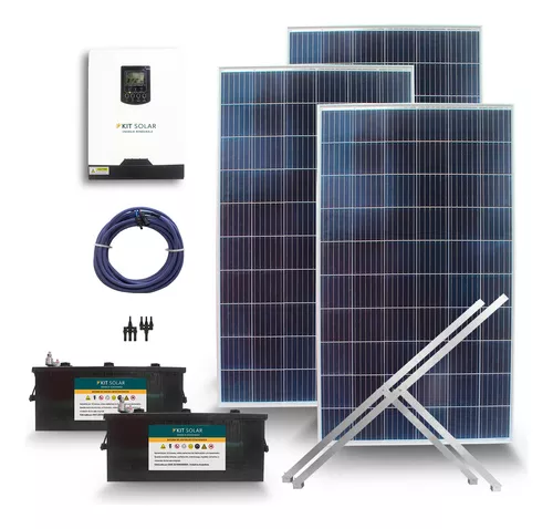 Kit Solar 2400w Inteligente Paneles 270 Para Casa Energia 2s