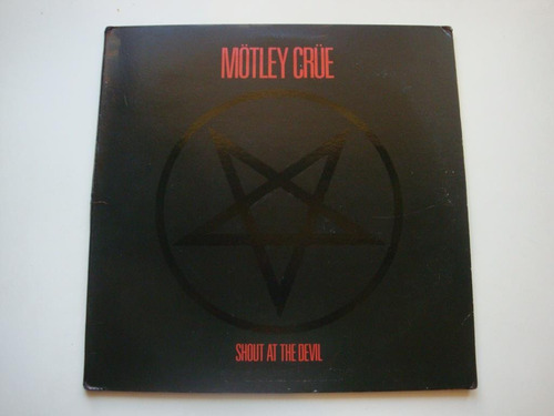 Motley Crue Shout At The Devil Lp Vinilo Usa 83 Hh