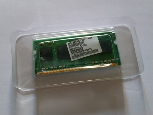 Memoria Ram Ddr3 Verde 4gb X 1 Samsung M471b5173qh0-yk0 (Usado)