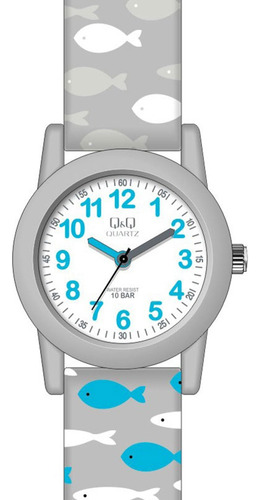 Reloj Qq Niño - Gris Con Dibujitos Vr99j801y By Citizen