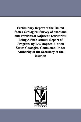 Libro Preliminary Report Of The United States Geological ...