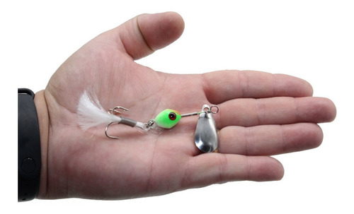 Isca Artificial Pesca Spinner Bool C/ Colher Anzol Garateia Cor E