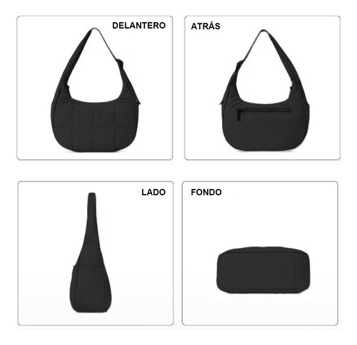 Bolso De Mujer Con Correas Ajustables Para Un Solo Hombro