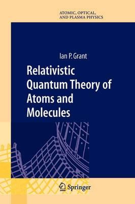 Libro Relativistic Quantum Theory Of Atoms And Molecules ...