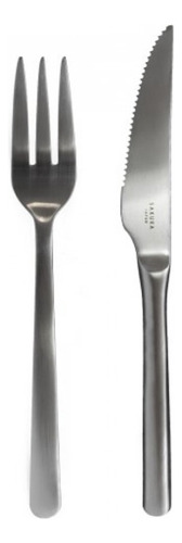 Set X12 Piezas Sakura Tenedor Y Cuchillo Para Asado 23783/12