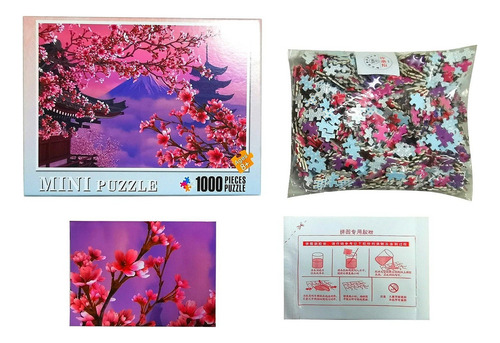 Puzzles De 1000 Piezas Con Forma De Flor De Cerezo