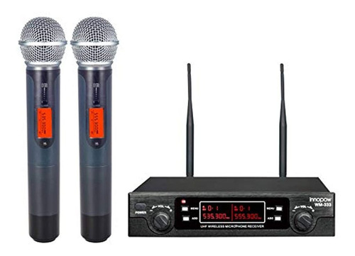 Sistema De Micrófono Inalámbrico Uhf Dual 80 Canales Innopow