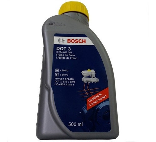 Fluido Oleo De Freio Dot 3 Dot3 Original Bosch 500ml