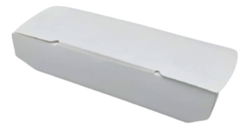 Caja Rectangular Blanca, S/r, Para Sushi 100pz