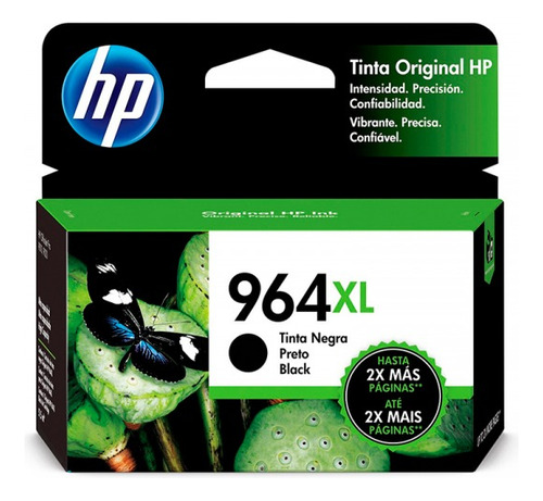 Cartucho De Tinta Hp 964xl 3ja57al Negro