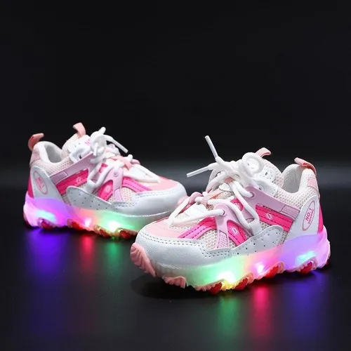 Talla 21 30 Beb Luminoso Zapatillas Para Ni os Ni os Ni as