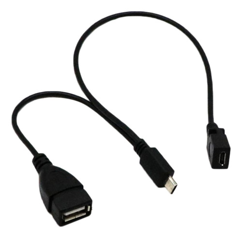 Pvc Usb Y Micro Conector De Adaptador De Corriente Otg