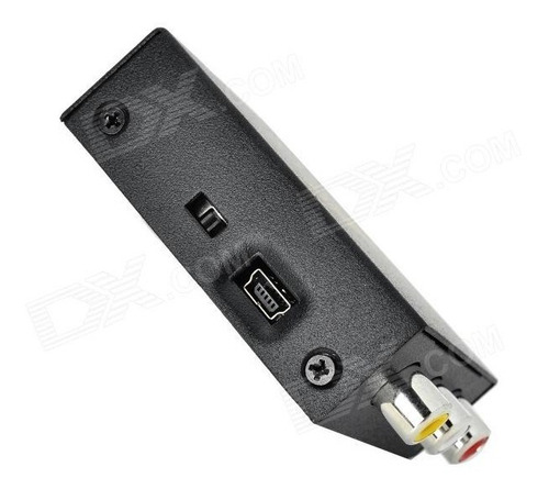 Conversor Hdmi In Rca Out 5v Pal Ntsc Metal Titan Belgrano