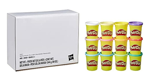 Paquete De 12 Botes D Plastilina Play Doh Multicolor ;o
