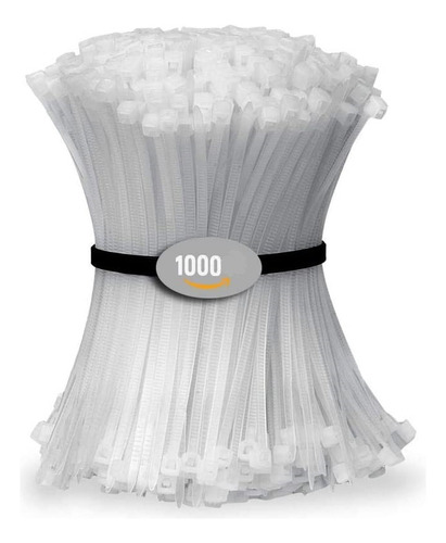 1000 Pzs Cinchos Plasticos 10kg Bridas De Nylon Anti-uv 10cm