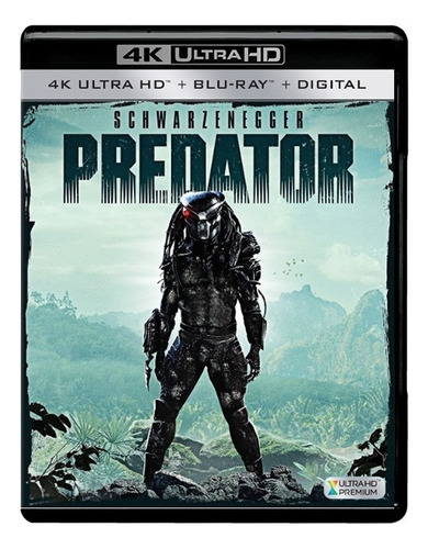 Depredador Predator Schwarzenegger Pelicula 4k Ultra Hd