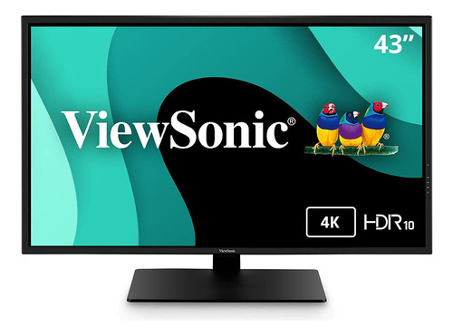 Monitor ViewSonic VX4381-4K VX4381-4K 1" negro