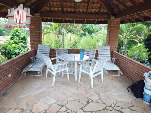 Linda Chácara Com Lago, Piscina, Espaço Gourmet, Pomar E Linda Vista À Venda, 4500 M² Por R$ 450.000,00 - Pinhalzinho/sp - Ch0636