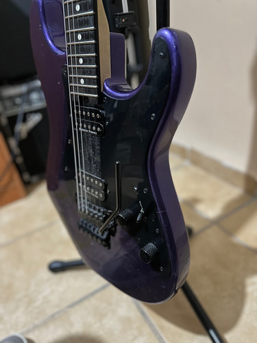 Charvel Pro Mod So-cal Hh Fr Ébano Diestro Deep Purple Metallic Ébano (Usado)